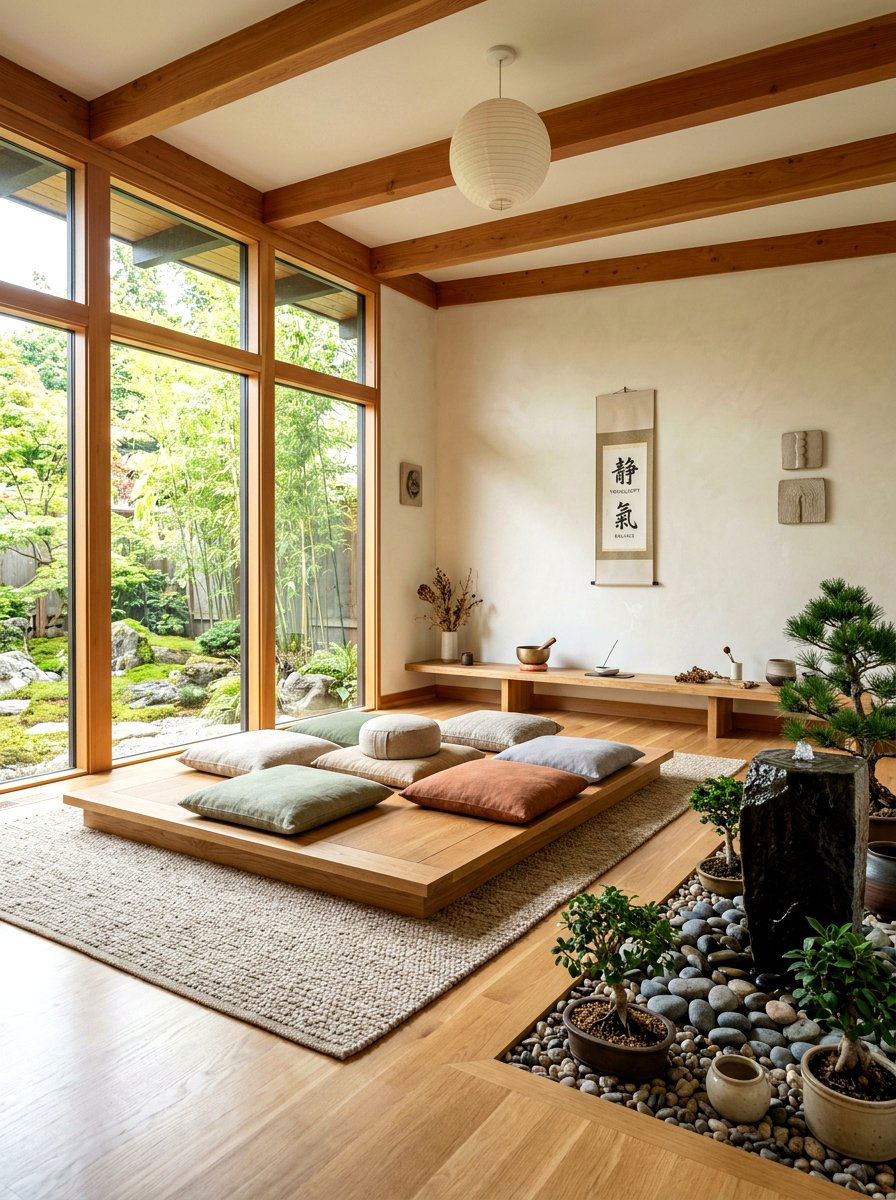 Meditation room layout - 30 quiet room ideas