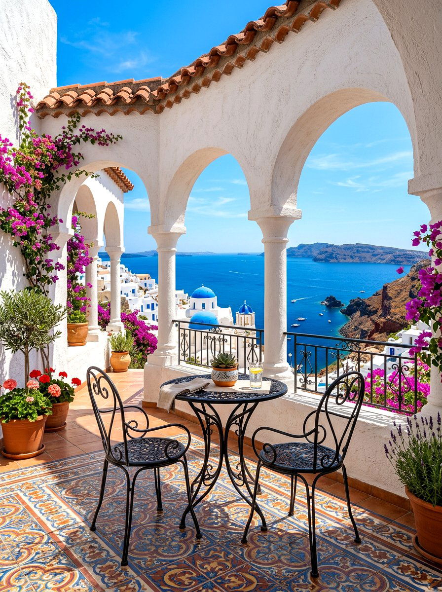 Mediterranean Arched Patio - 30 covered patio ideas