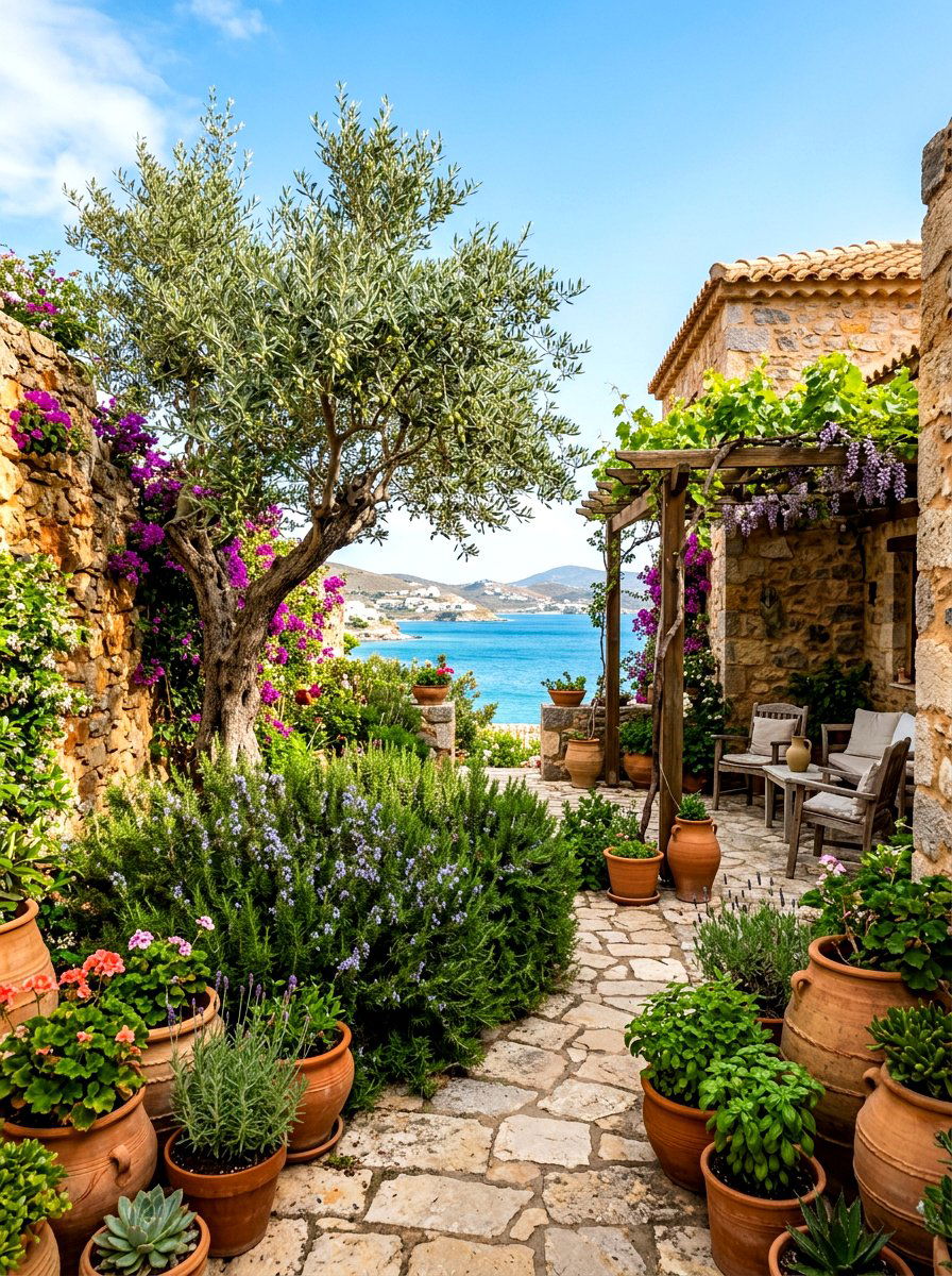 Mediterranean Backyard Style - 30 xeriscape backyard ideas