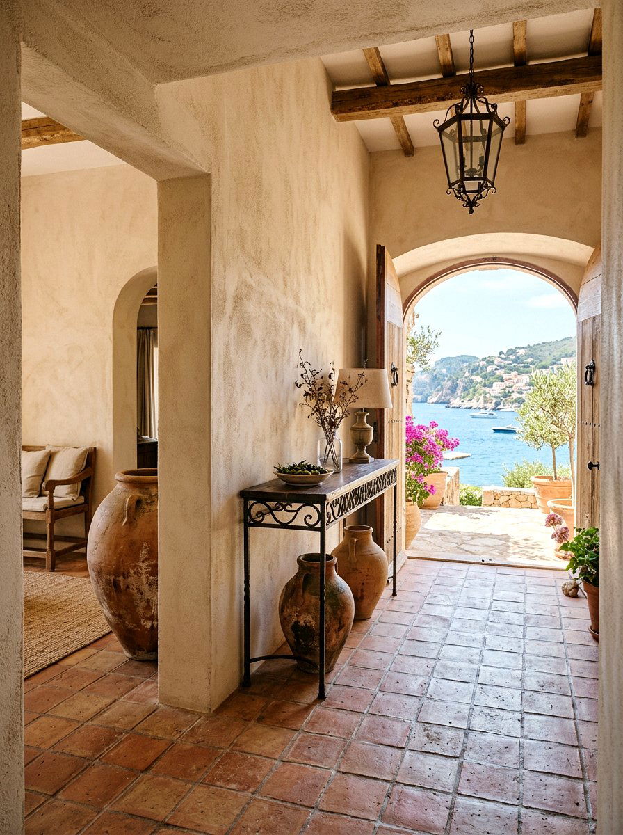 Mediterranean Coastal Entryway - 30 coastal entryway ideas
