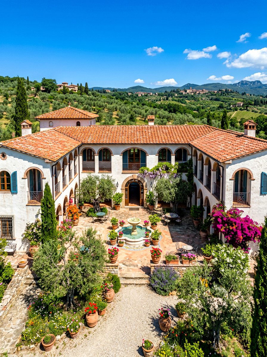Mediterranean Country Exterior - 30 country house exterior ideas