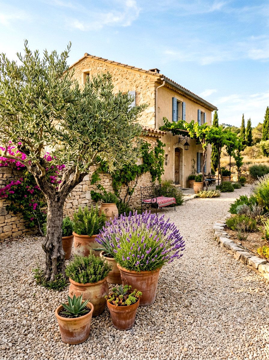Mediterranean Desert Style - 30 desert landscaping ideas
