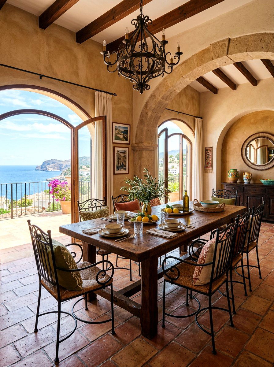 Mediterranean Dining Room - 30 dining room ideas