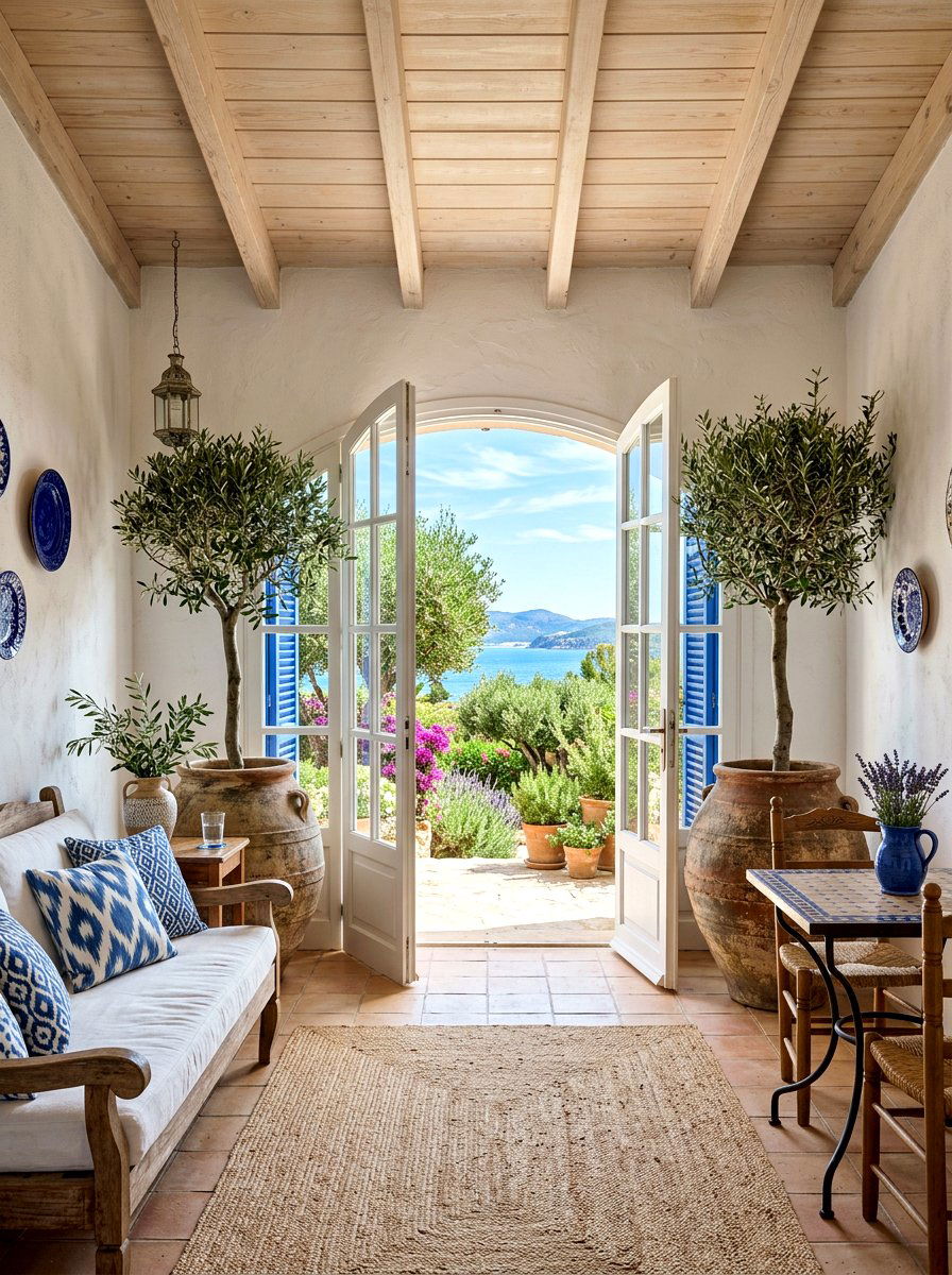Mediterranean Garden Room - 30 indoor garden room ideas