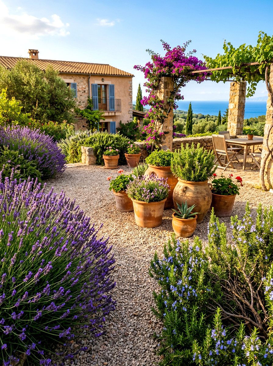 Mediterranean Garden - 30 four season garden ideas