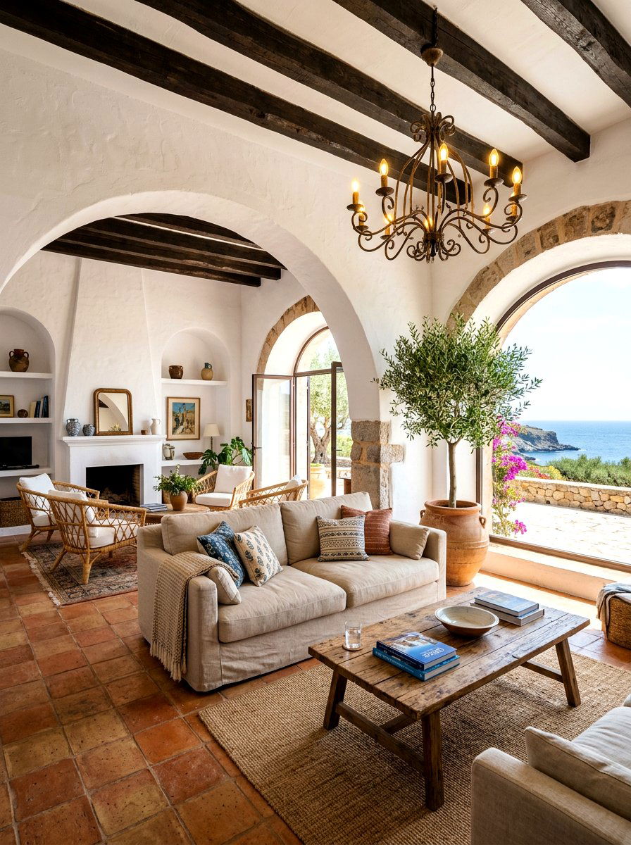 Mediterranean Living Room - 30 collected luxury living room ideas