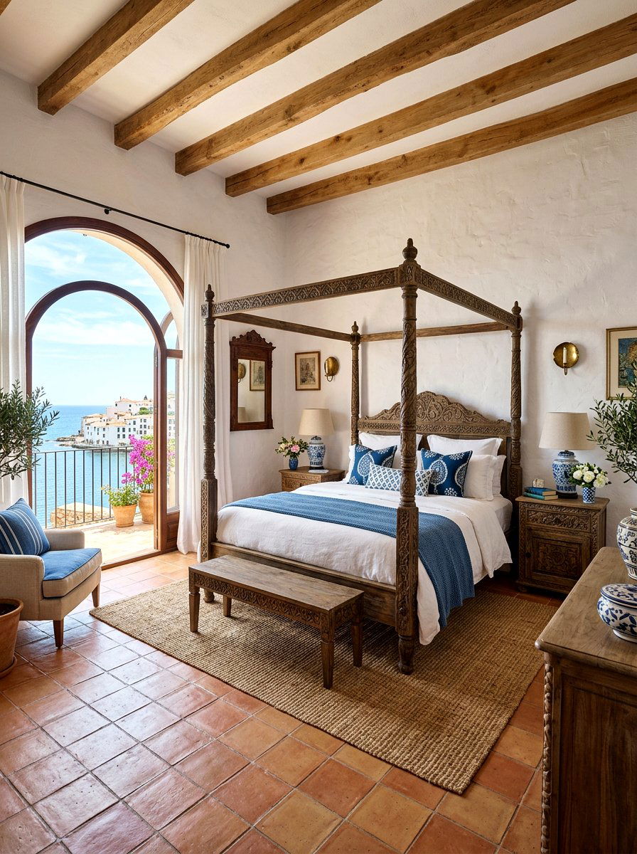 Mediterranean Luxury Bedroom - 30 luxury bedroom ideas