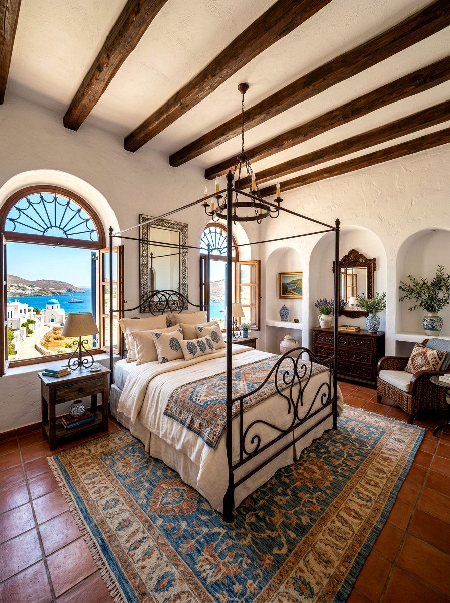 Mediterranean Master Bedroom - 30 luxury master suite ideas