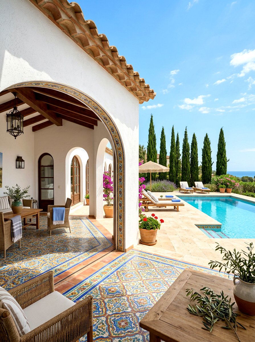 Mediterranean Pool House - 30 pool house ideas