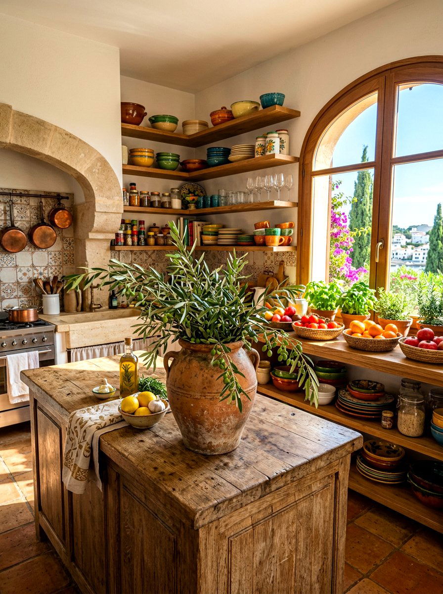 Mediterranean Style Olive Branch - 30 olive branch centerpiece ideas