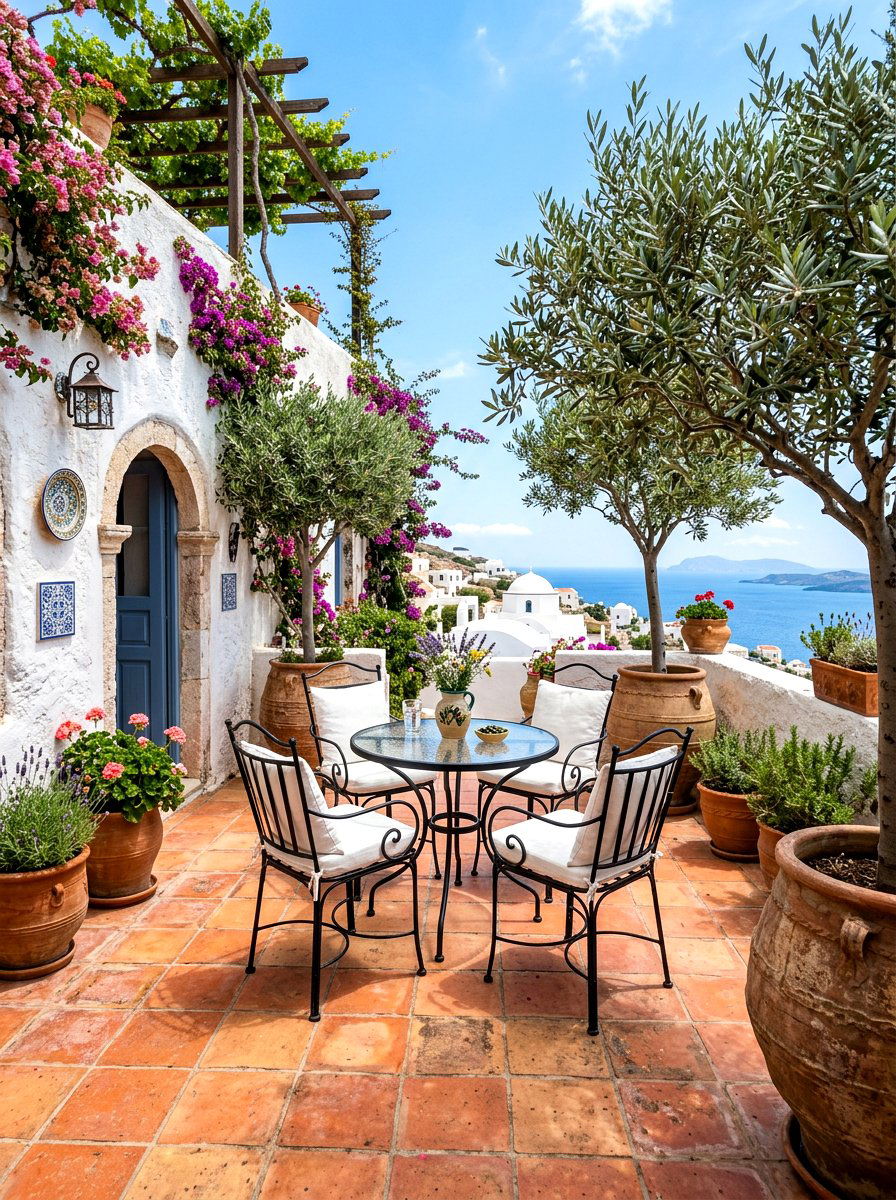 Mediterranean Style Patio - 30 sunset hosting patio ideas