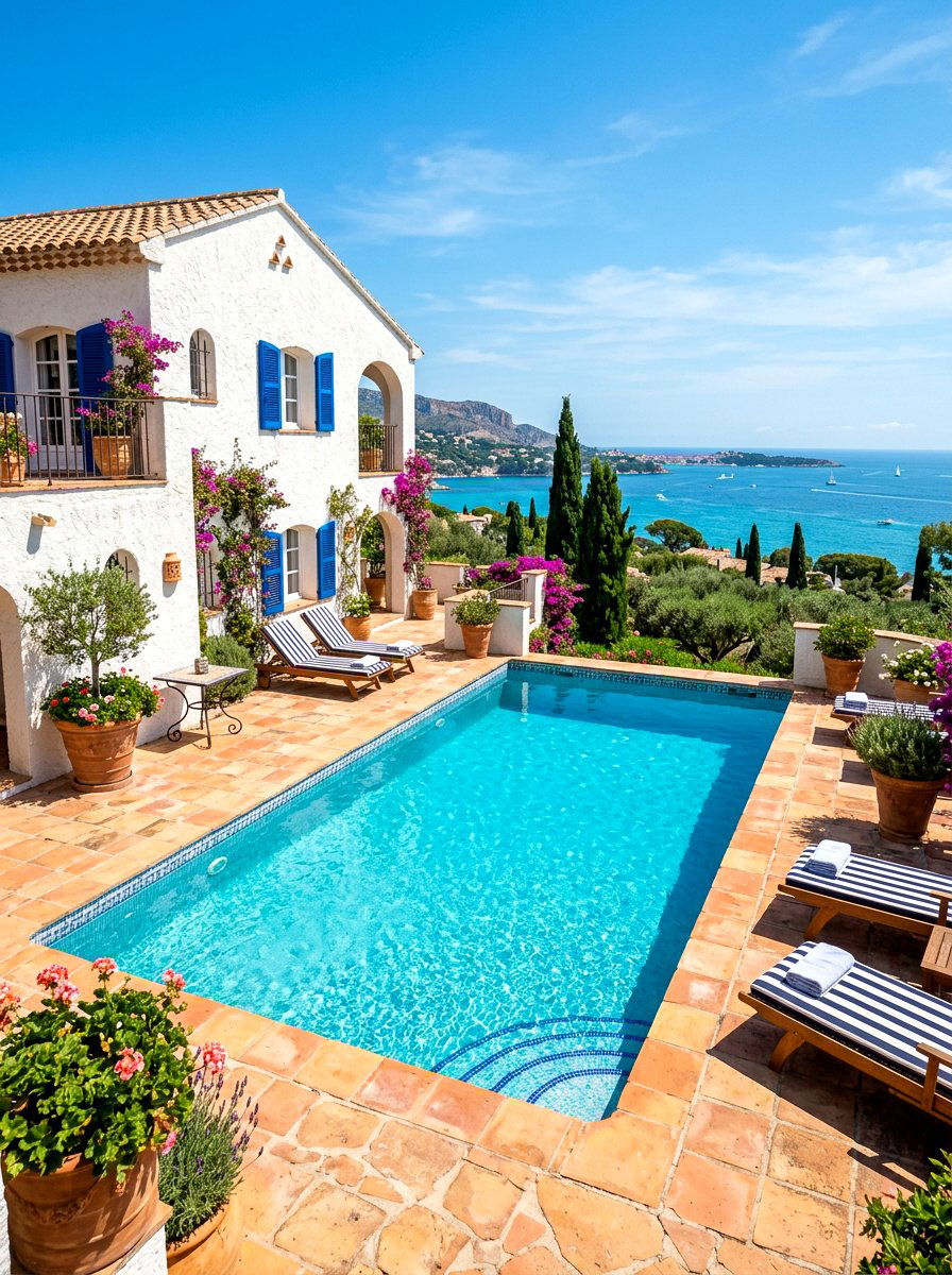 Mediterranean Style Pool - 30 pool ideas