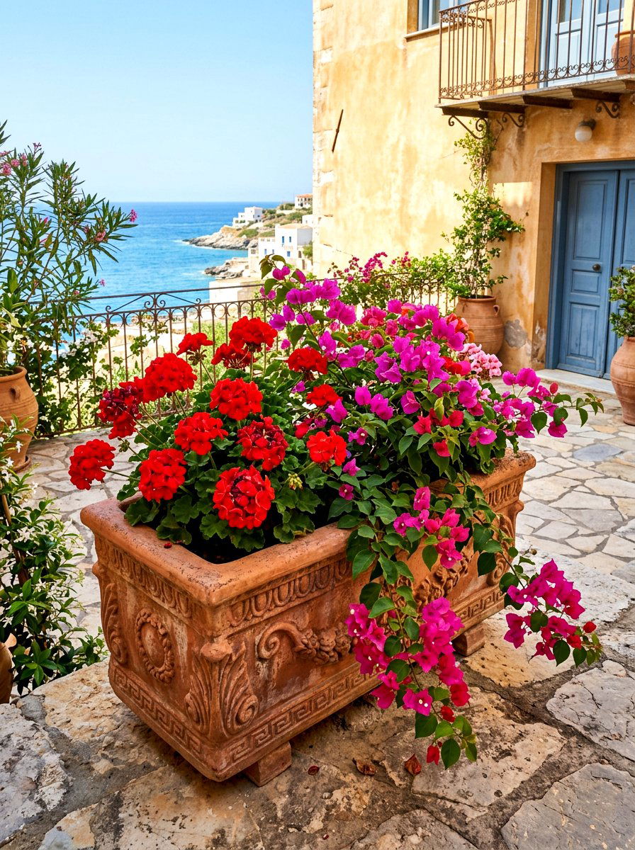 30 Porch Column Planter Ideas for Fresh, Vertical Color Daily