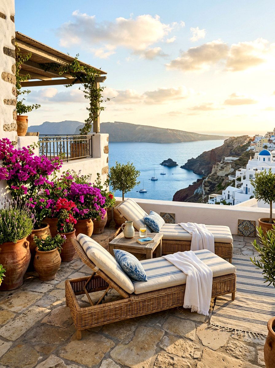 Mediterranean Sun Terrace - 30 European summer home ideas
