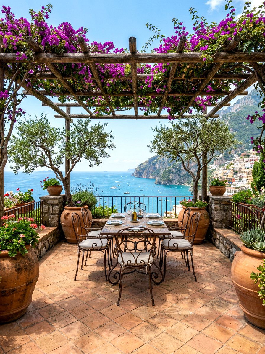 Mediterranean Terrace - 30 resort patio ideas