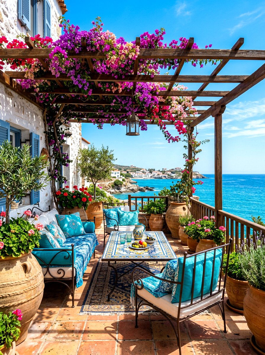 Mediterranean Veranda - 30 veranda decorating ideas