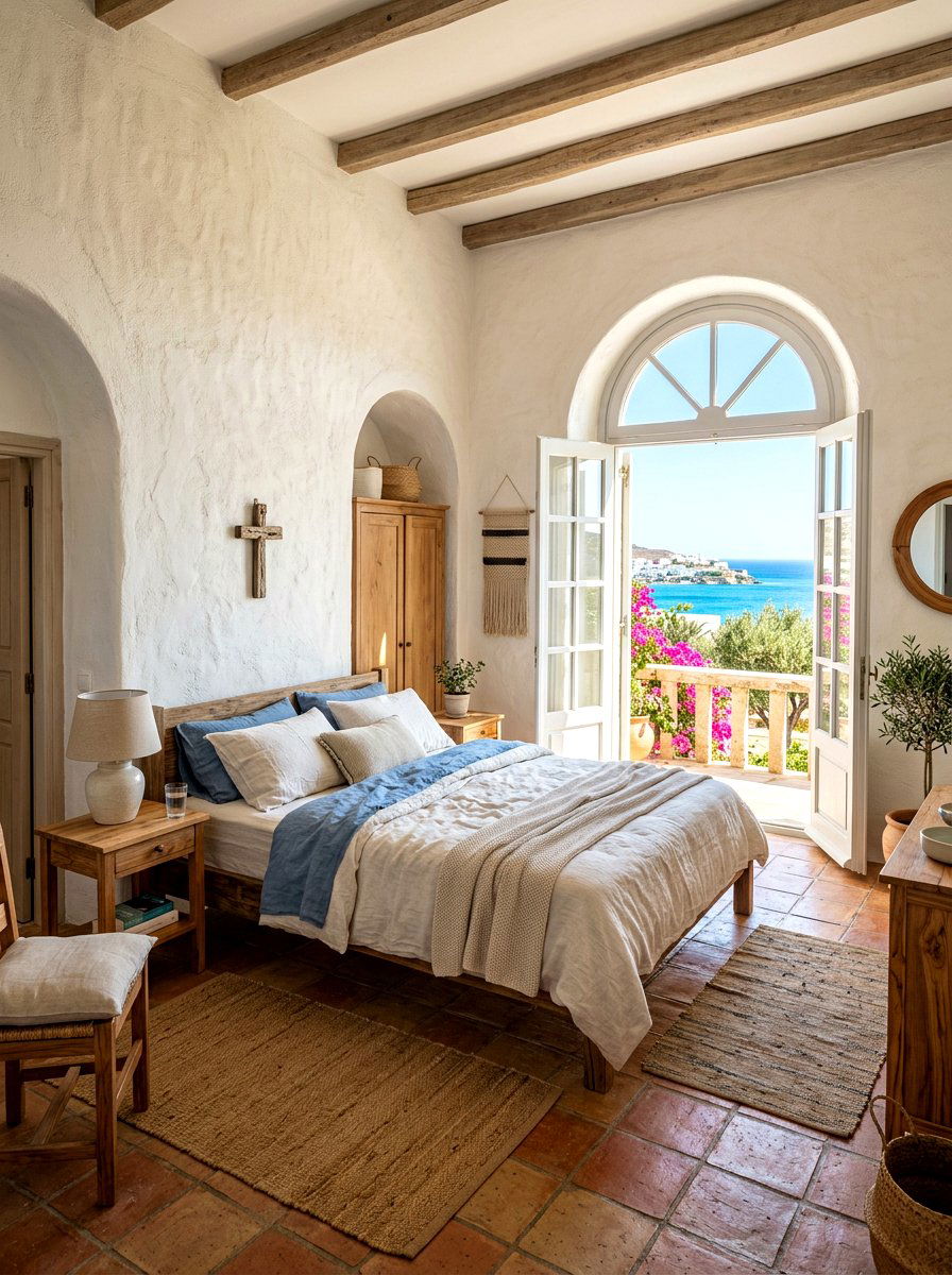 Mediterranean White Bedroom - 30 white bedroom ideas