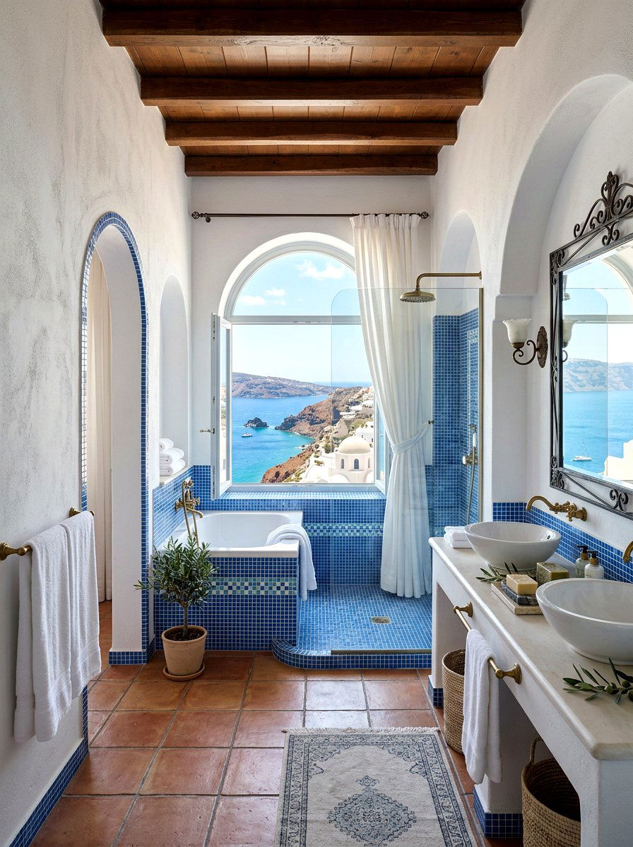 Mediterranean bathroom - 30 luxury hotel bath ideas