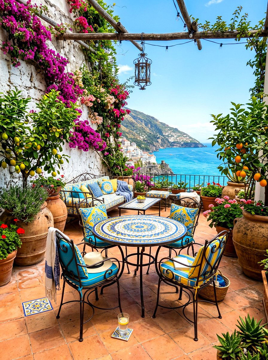 Mediterranean patio lounge - 30 patio lounge ideas