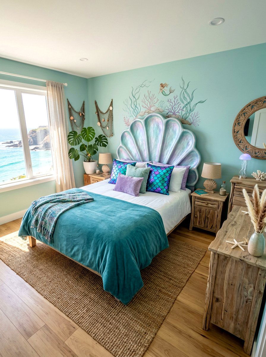 Mermaid Cove Bedroom - 30 storybook bedroom decor ideas