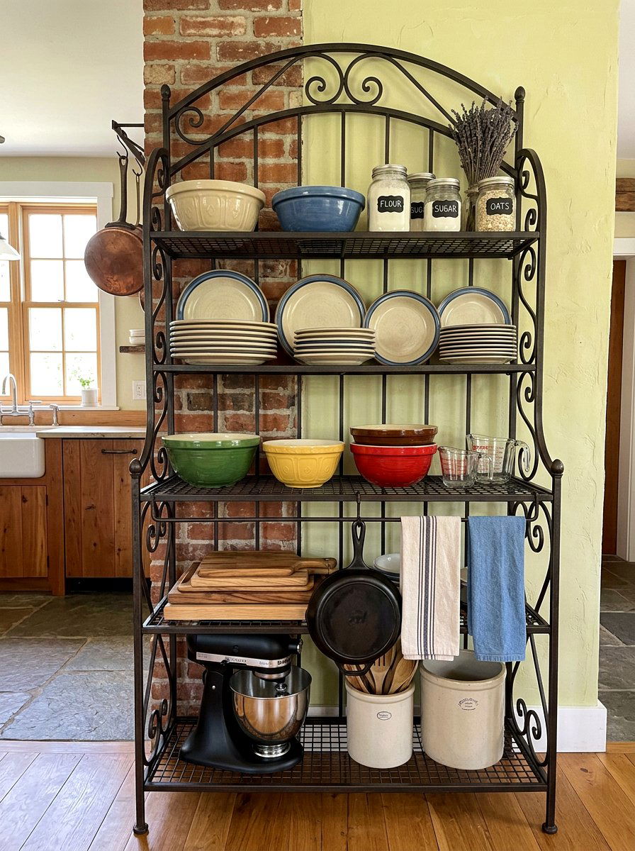 Metal Bakers Rack - 30 dish display ideas
