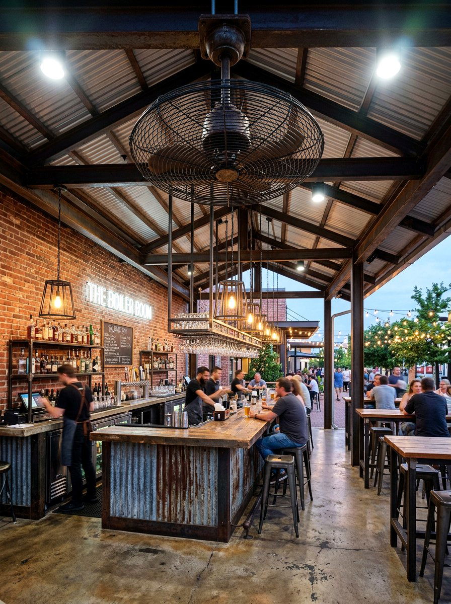 Metal Cage Pavilion Fan - 30 pavilion ceiling fan ideas