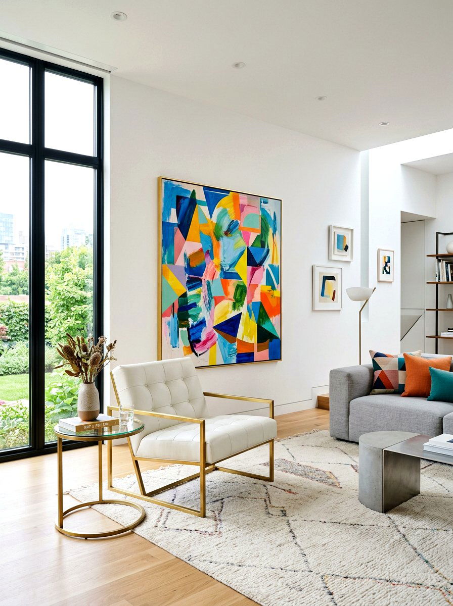 Metal Frame Accent Chair - 30 accent chair ideas