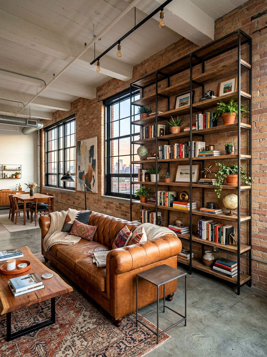 Metal Frame Bookshelf For Living Room - 30 book wall living room ideas