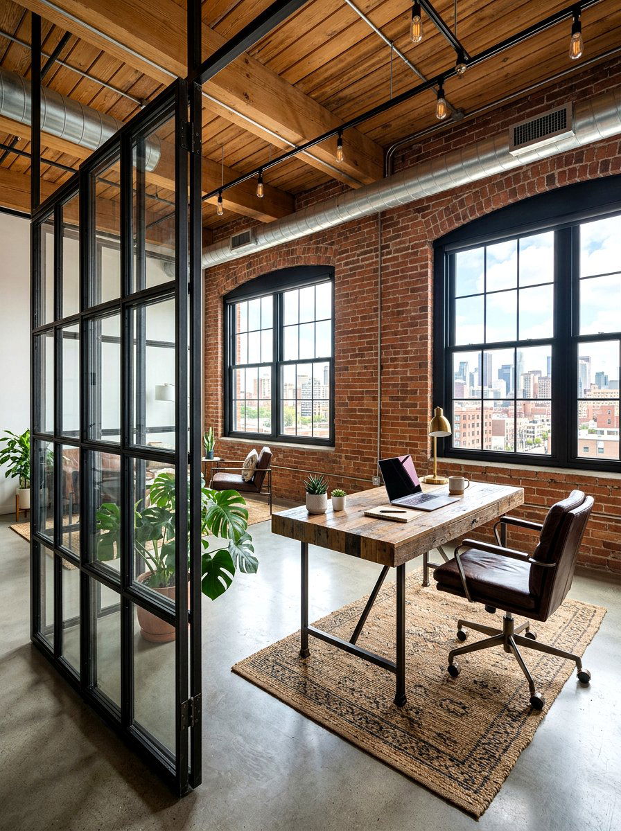 Metal Frame Screen - 30 folding screen ideas