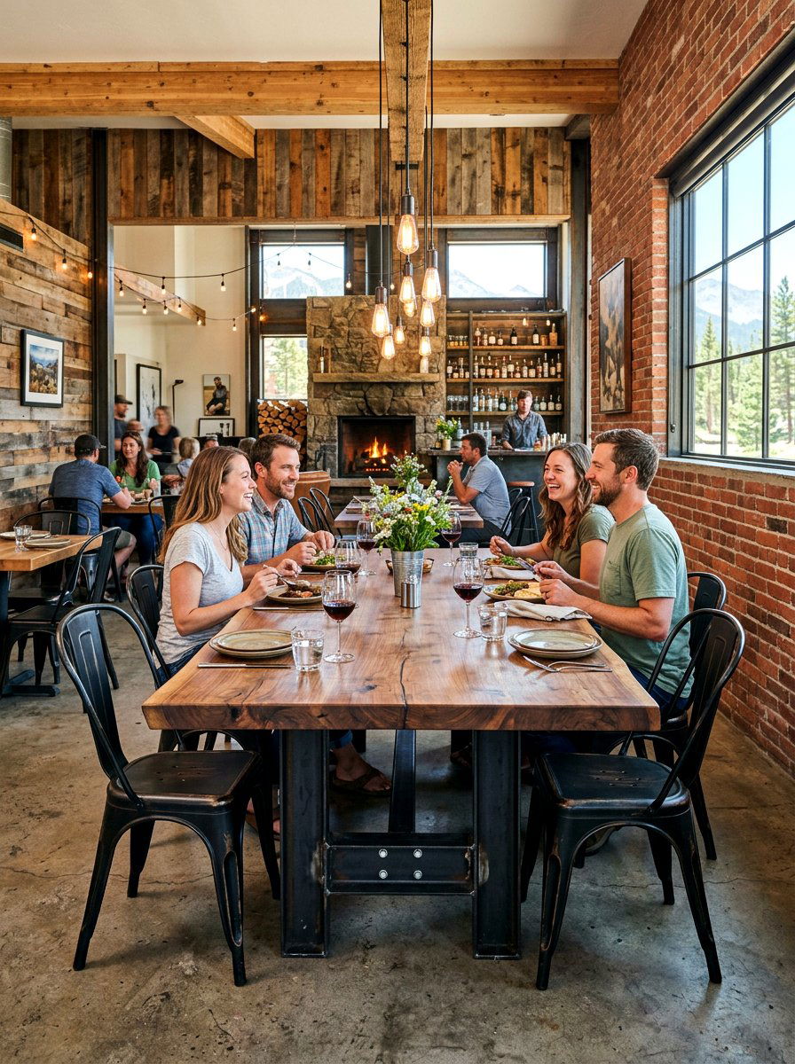 Metal Industrial Furniture - 30 lodge decor ideas