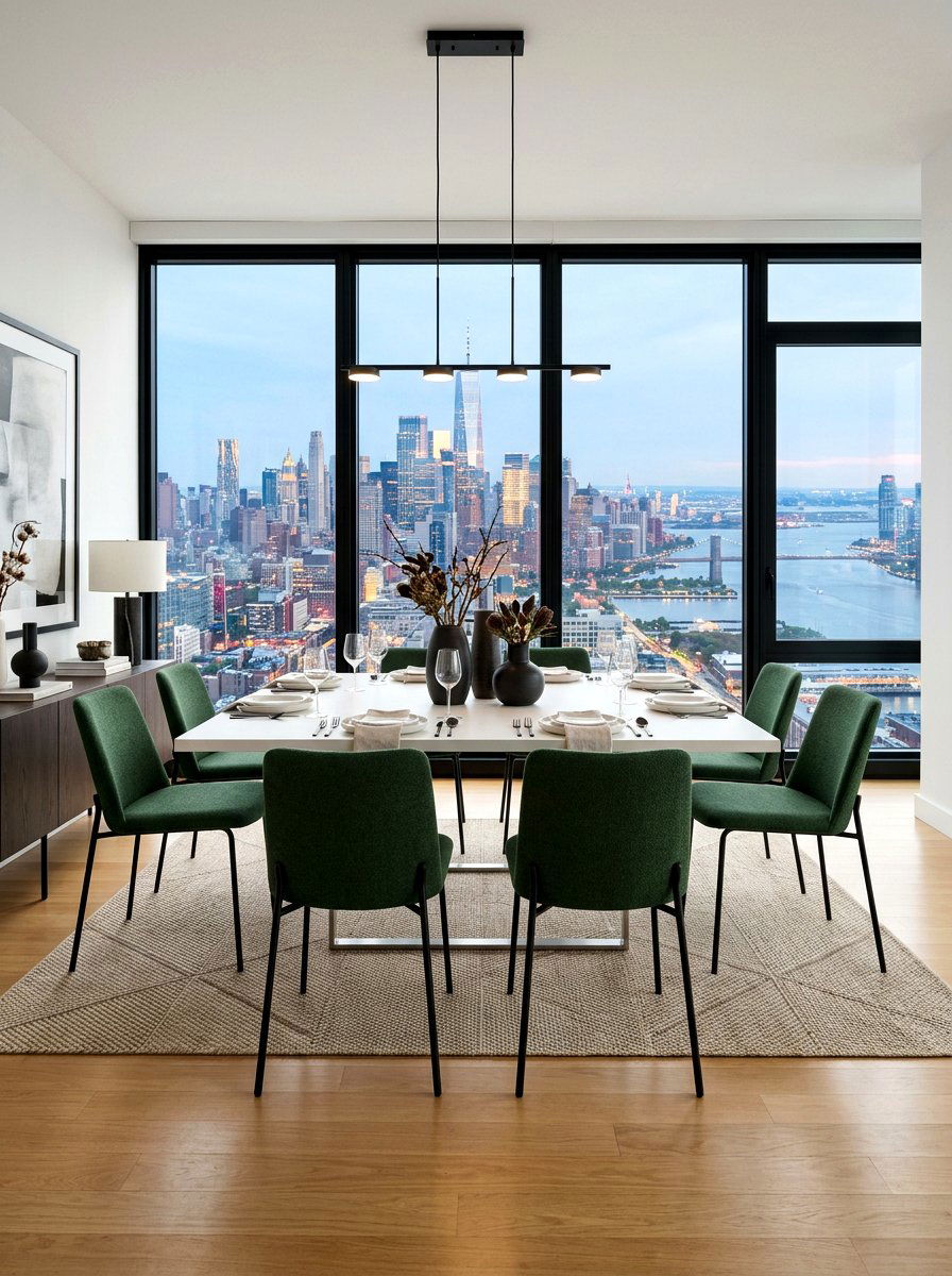 Metal Leg Upholstered Chairs - 30 upholstered dining chair ideas