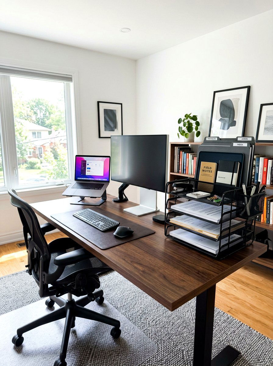 Metal Office Organizer - 30 reusable storage ideas
