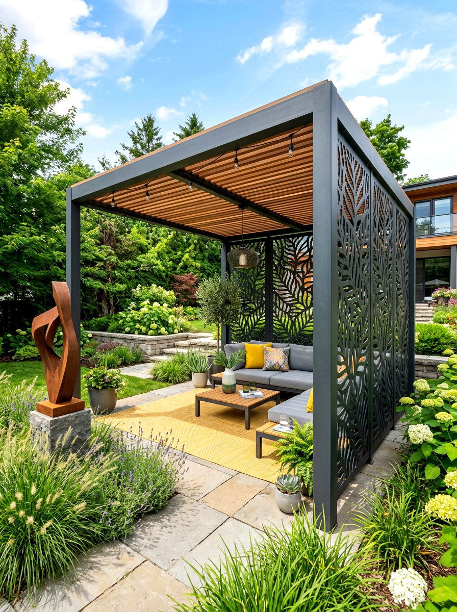 30 Gazebo Privacy Ideas to Create a Private Outdoor Retreat