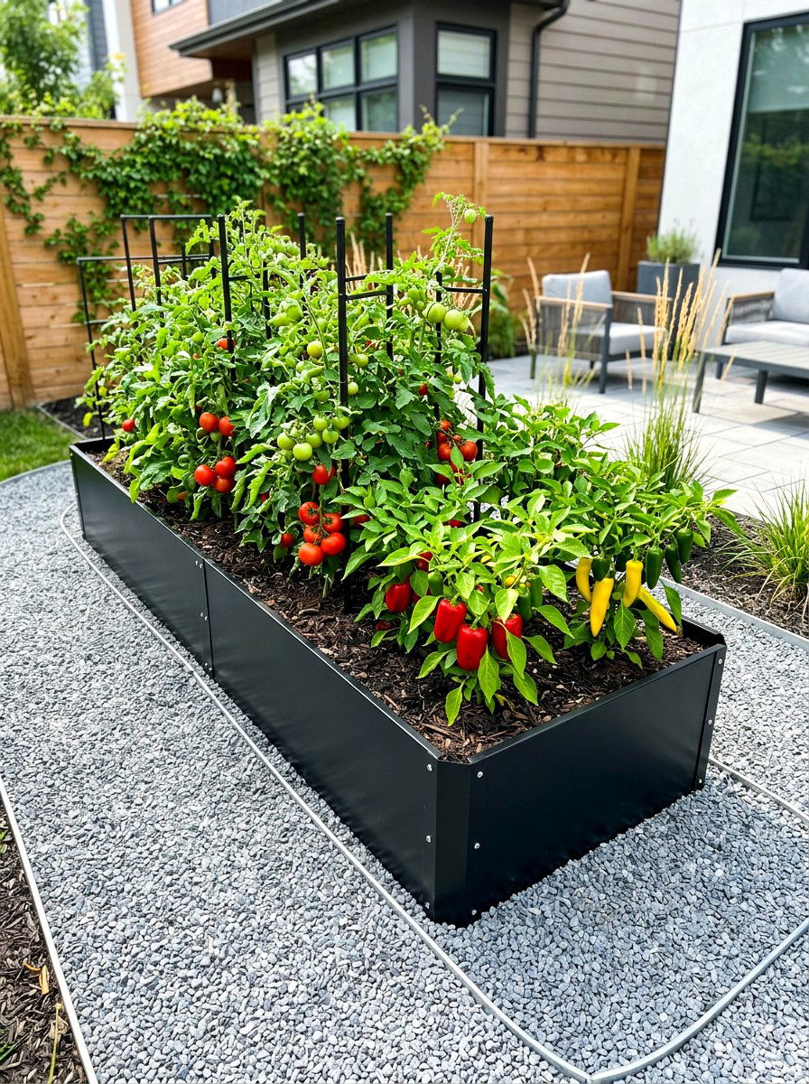 Metal Raised Garden Bed - 30 raised kitchen garden ideas