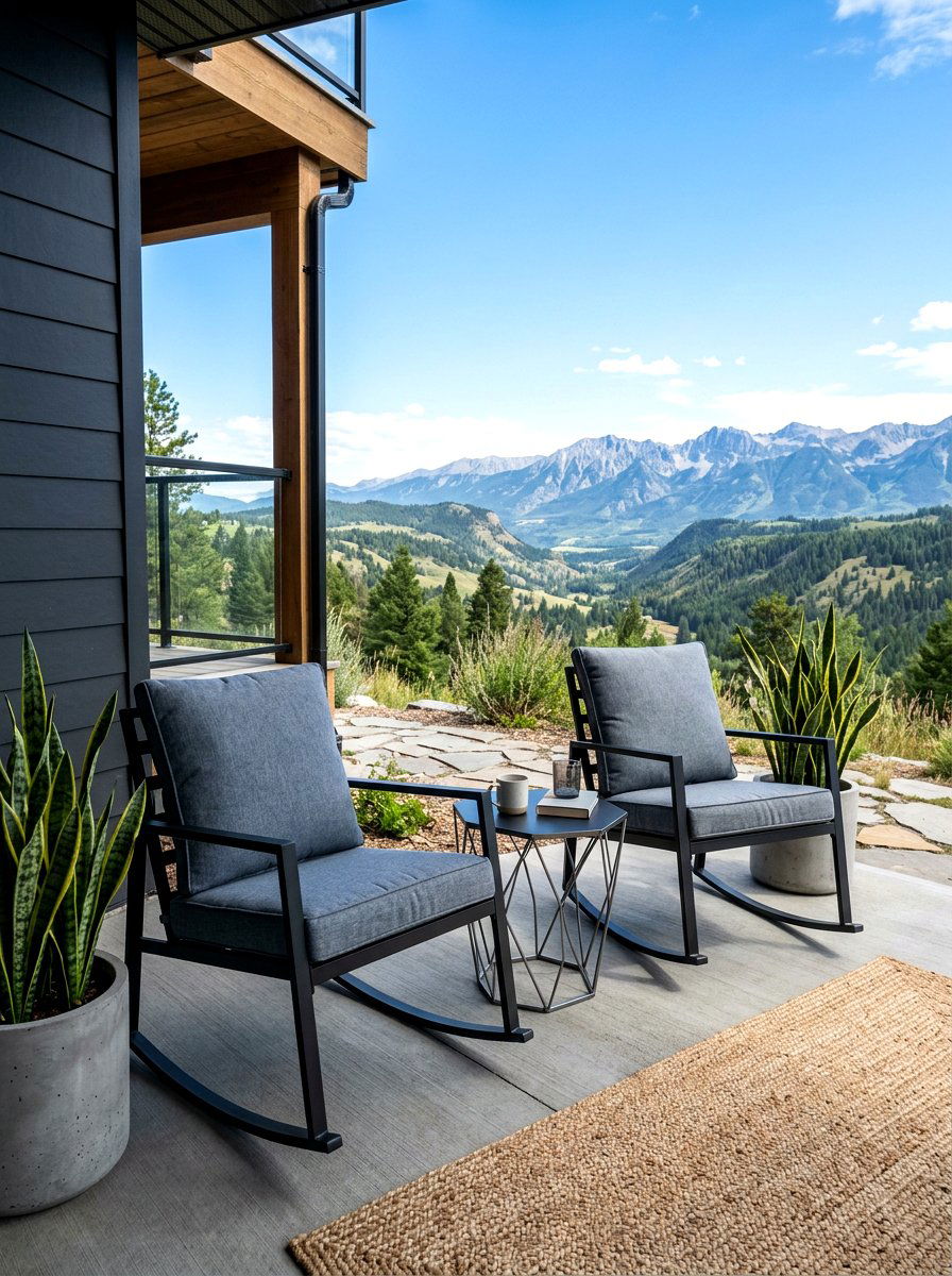 Metal Rocking Chair Porch - 30 rocking chair porch styling ideas