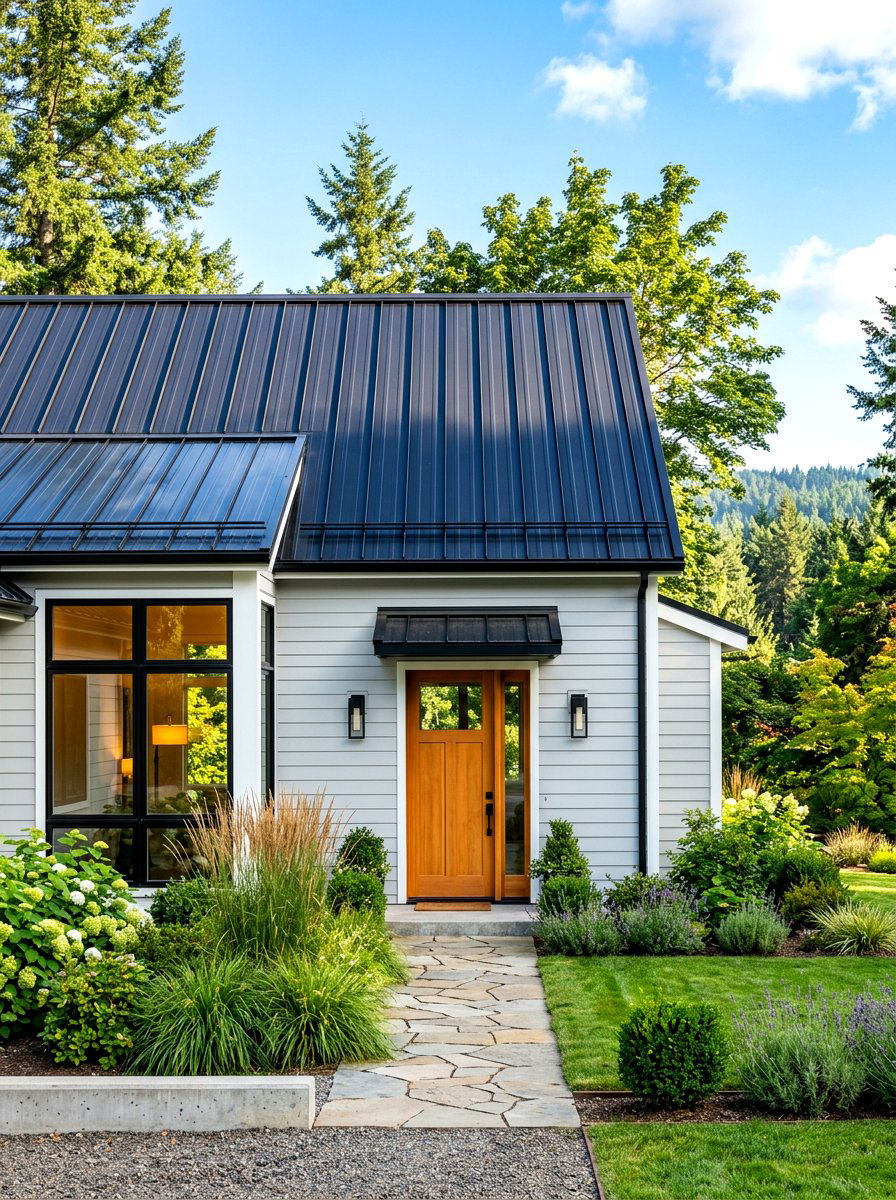 Metal Roofing - 30 home exterior ideas