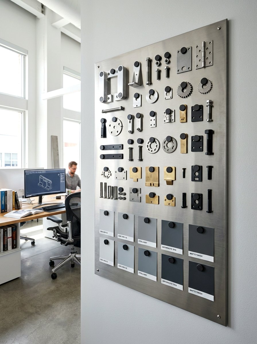 Metal Sheet Panel - 30 mood board wall ideas