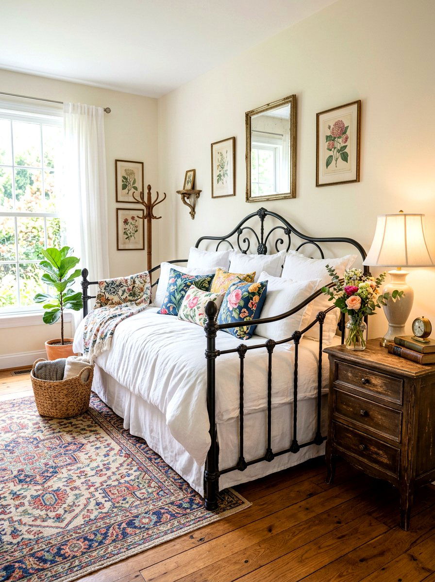 Metal frame daybed bedroom - 30 daybed room ideas