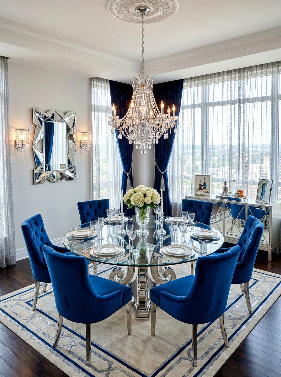 Metallic thread sheers - 30 sheer curtain ideas