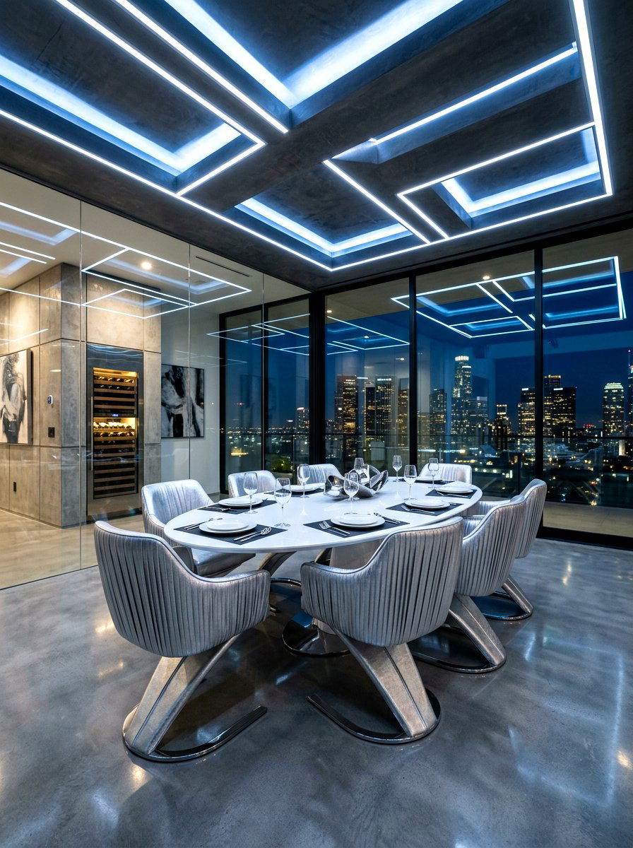 Micro pleat contemporary chair - 30 pleated dining chair ideas