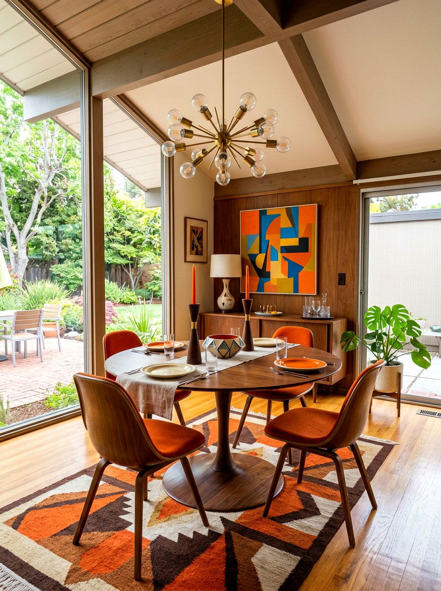 Mid Century Dining Room Candles - 30 candlelit dining room ideas