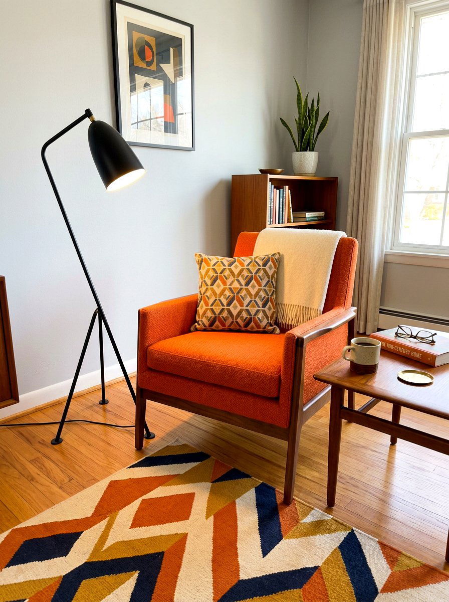 Mid Century Floor Reading Lamp - 30 reading lamp ideas