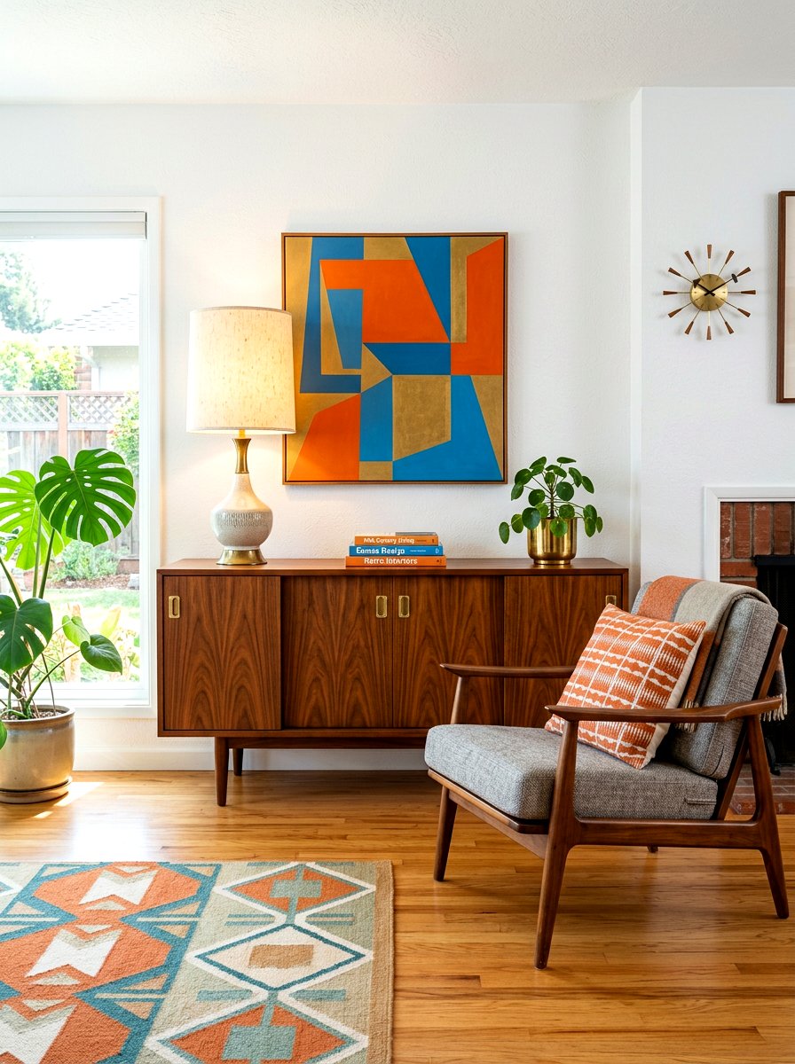 Mid Century Furniture - 30 Pinterest apartment decor ideas