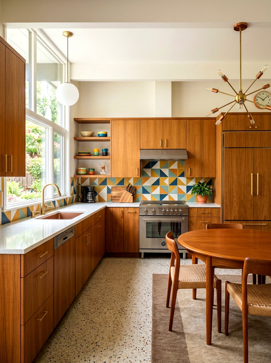 Mid Century Kitchen - 30 timeless kitchen ideas