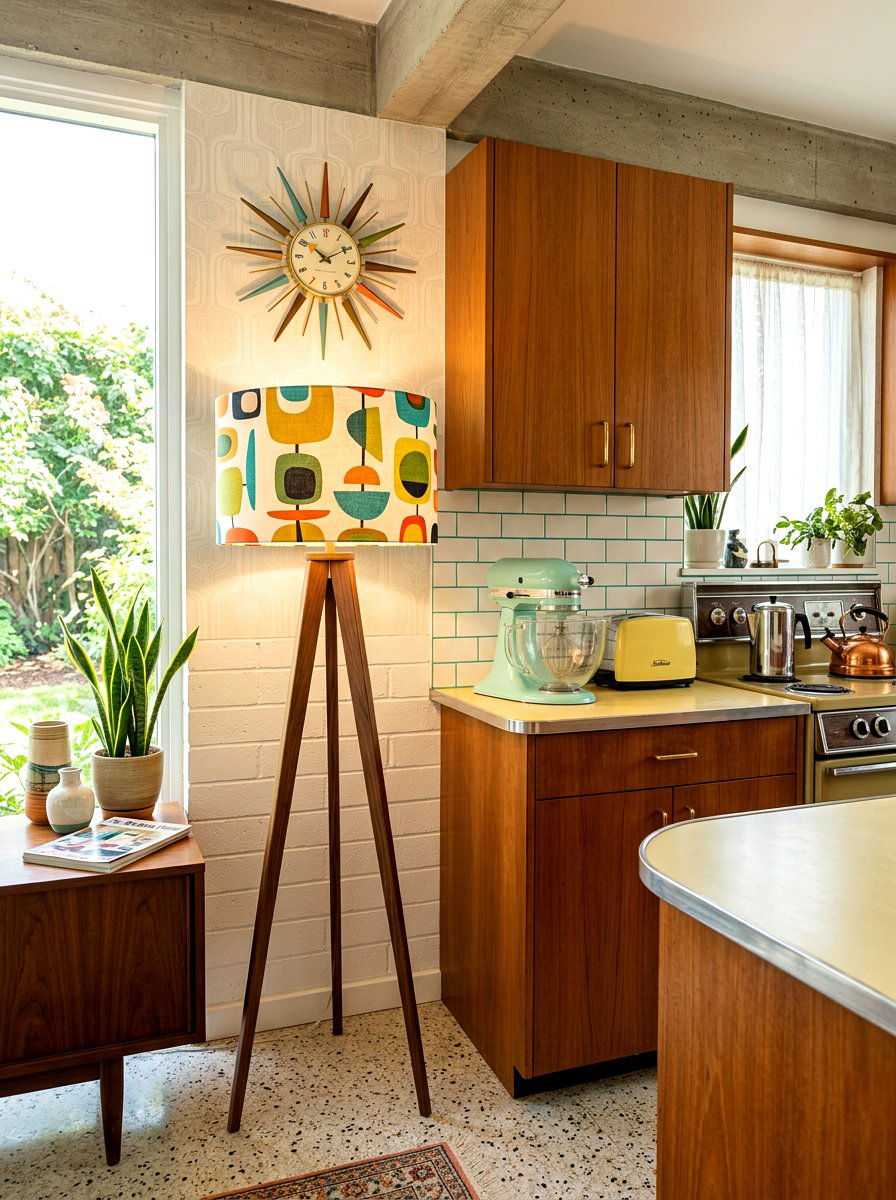 Mid Century Lamp - 30 mini lamp kitchen ideas