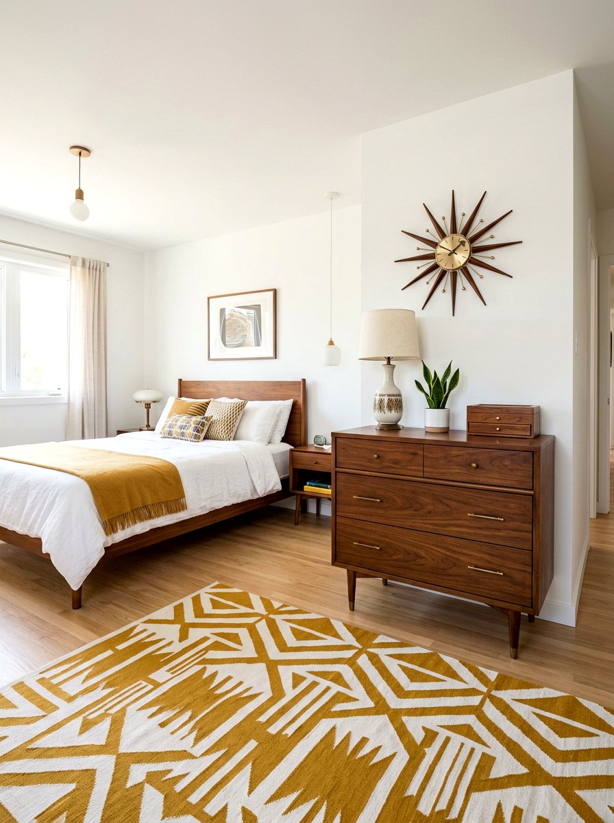 Mid Century Linen White Bedroom - 30 linen white bedroom ideas
