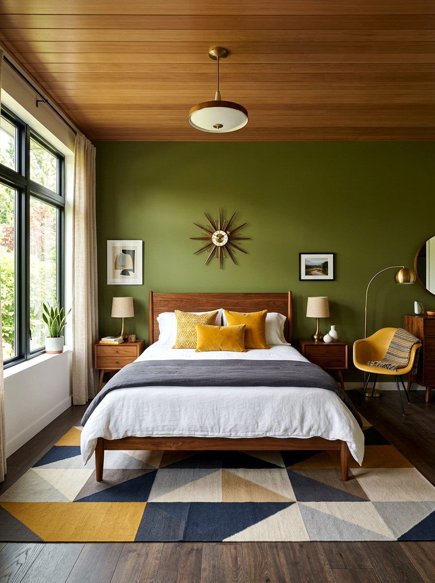 Mid Century Modern Bedroom - 30 collected bedroom decor ideas
