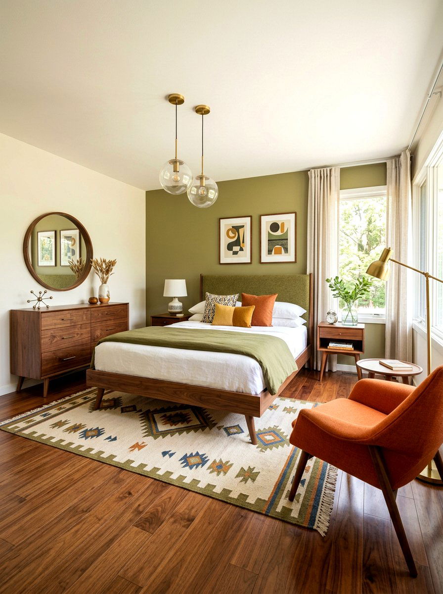 Mid Century Modern Bedroom - 30 couture bedroom ideas