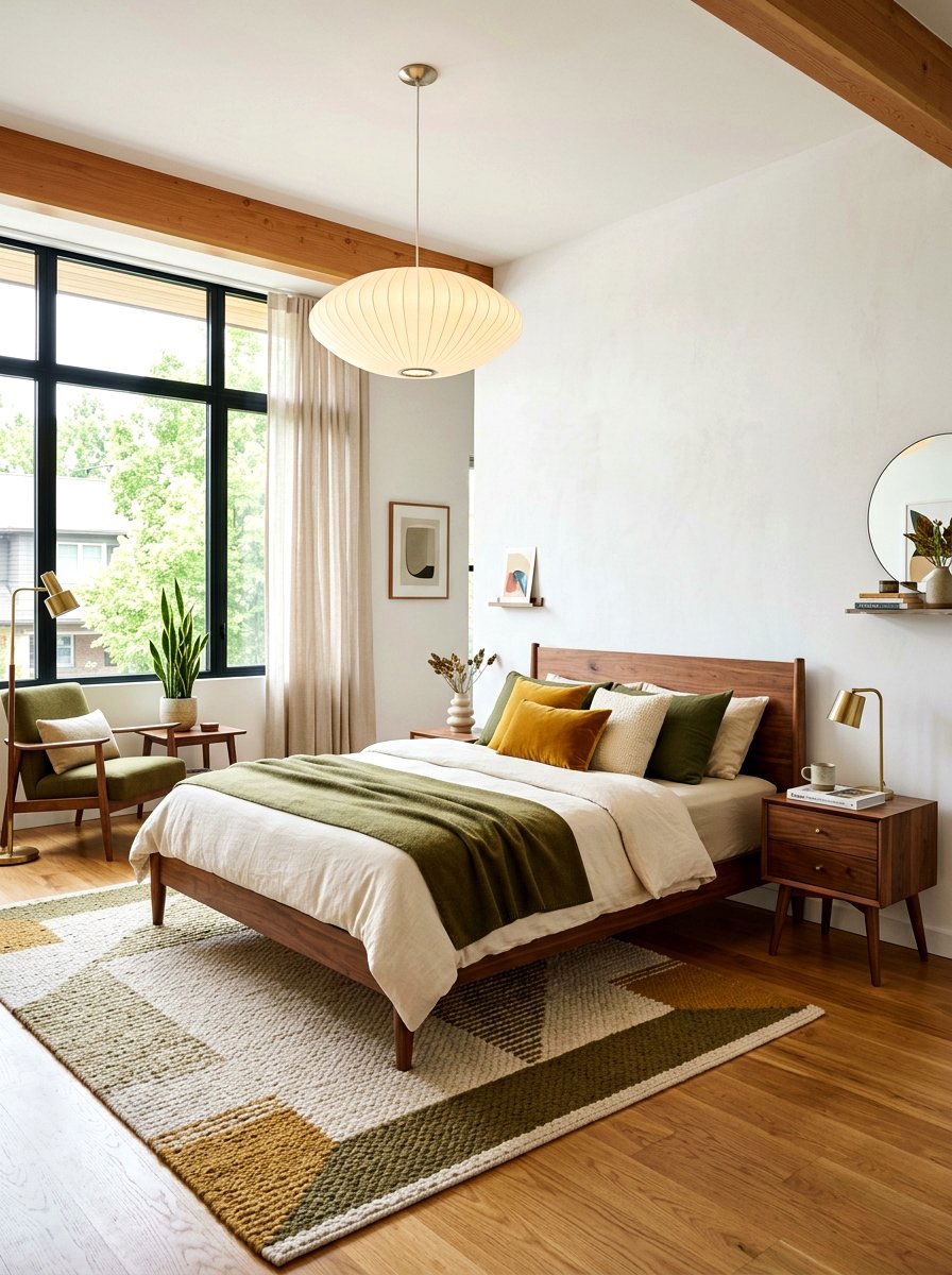 Mid Century Modern Bedroom - 30 quiet luxury master bedroom ideas