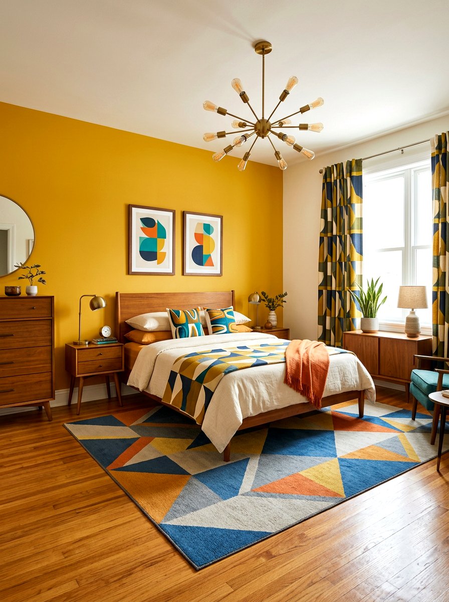 Mid Century Modern Bedroom - 30 viral bedroom decor ideas